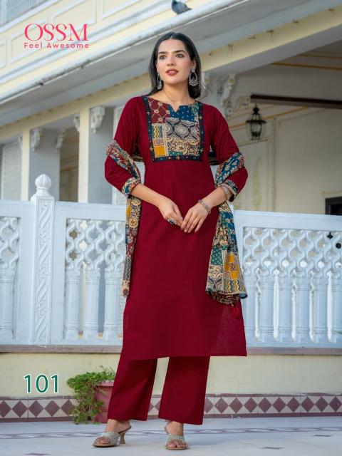 Ossm mahek vol 2 wholesale cotton kurti